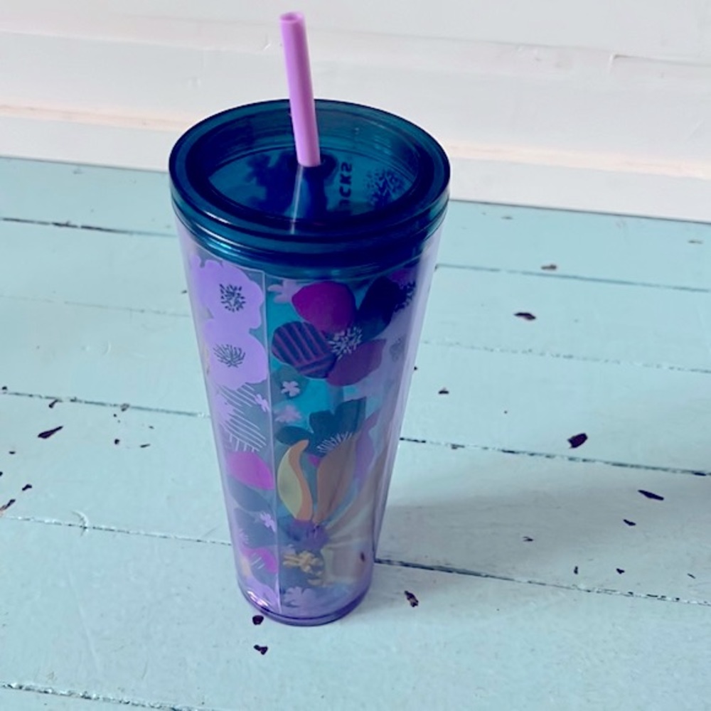 Starbucks 2022 Spring Soft Touch 24 OZ Acrylic Cold Cup Tumbler Limited …